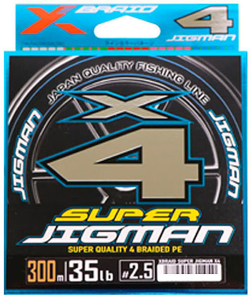 Шнур X-Braid Super Jigman x4 200м 0.6 0.128мм
