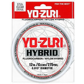 Леска Yo-Zuri Hybrid 252м 0.235мм (clear)
