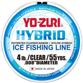 Леска Yo-Zuri Hybrid Ice 50м 0.127мм (Clear)