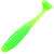 Силиконовая приманка Yoshi Onyx Salt Patch TurboShad (7.5см) Jelly Green (упаковка - 6шт)