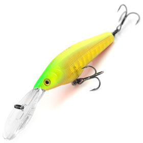 Воблер Yoshi Onyx X-Shad 103 hight hg.flash chartreuse