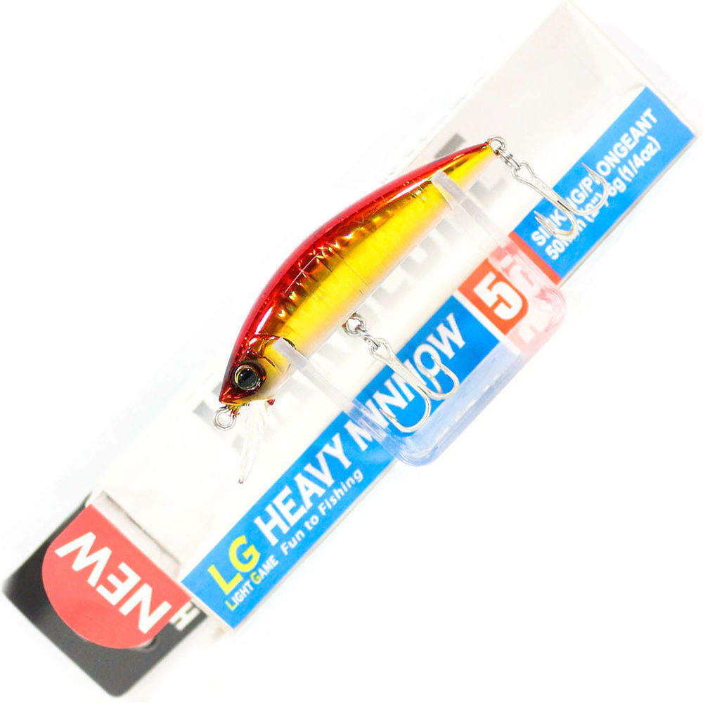 Воблер Duel Hardcore Lg Heavy Minnow 50S (6г) HGR купить по цене 730₽