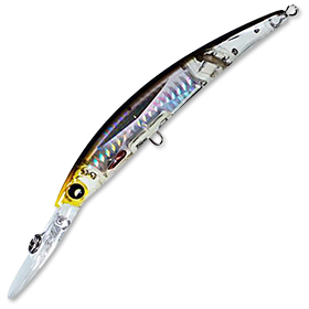 Воблер Yo-Zuri Crystal 3D Minnow DD Jointed F1052 (26г) HSBL