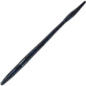 Мягкая приманка Yum F2 Mighty Worm 4 (12 см) Blue Fleck (упаковка - 16 шт)