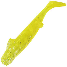 Мягкая приманка Yum Mud Minnow 4 (10.1см) 208-Chartreuse Hologram (упаковка - 8шт)