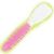 Силиконовая приманка Yum Wooly Beavertail 1.5 hot pink white tail (упаковка - 15шт)