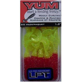 Мягкая приманка Yum YUMWCT1 Wooly Curltail-1,5, YWC1-132 (упаковка - 20шт)