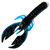 Силиконовая приманка Pradco Yum Craw Papi 2.75 (6.9 см) black blue shadow 2143 (упаковка - 12 шт)