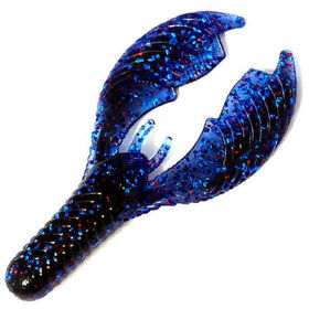 Силиконовая приманка Yum Craw Chunk 2.75 (6.9 см) virgo blue (упаковка - 10 шт)
