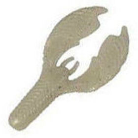 Силиконовая приманка Yum Craw Chunk 2.75 (6.9 см) white silver flake (упаковка - 10 шт)