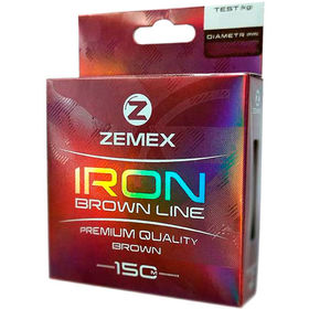 Леска Zemex Iron 150м 0.203мм (Brown)