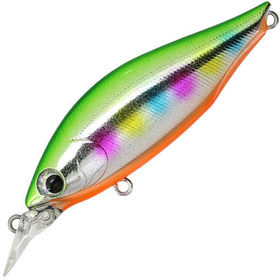 Воблер Zipbaits ZBL Devil Flatter Trout Tune 77S (12г) 471 Green Parrot/SP