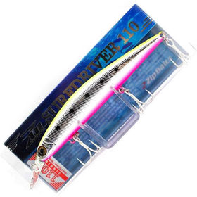 Воблер ZipBaits ZBL Surf Driver 110S (20г) 622 Chart Back Pink Belly M