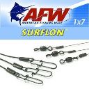 Поводок оснащенный AFW Surflon