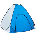 Палатка зимняя Premier автомат 1.5 (бело-голубая без пола)