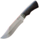 Нож Муромец кованный ст. 95х18 венге литье мельхиор (Семин)