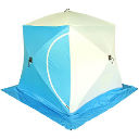 Палатка рыбака Куб-2 трехслойная дышащая (Стэк)