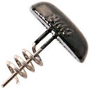 Штопор огруженый для силикона CWC Belly Screw Pike