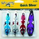 Набор блесен Williams Wabler Quick Silver Pack