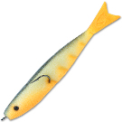 Рыбка поролоновая Джига Пескарь (упаковка 5 шт)