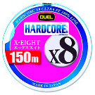 Леска плетеная Duel PE Hardcore X8