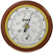Барометр Akara с термометром (деревянная оправа)