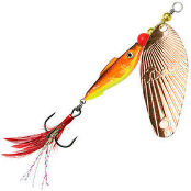 Блесна Aqua Fish Shell с оперением