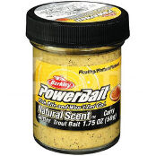 Паста форелевая Berkley PowerBait Natural Glitter Trout Dough Spices