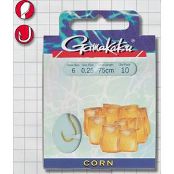 Крючок с поводком Gamakatsu BKS-1130Y Corn