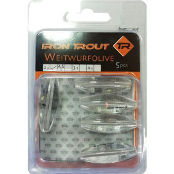 Груз-оливка прозрачный Iron Trout Long Cast Olive