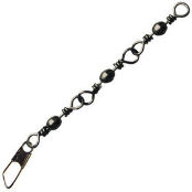 Вертлюг тройной с карабином Iron Trout Sbirolino Swivel Chains
