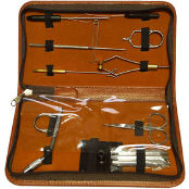 Набор инструментов для вязания мушек с держателем Kosadaka FL-1008