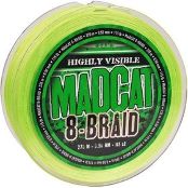 Леска плетеная Madcat 8-Braid Fluoro Green