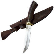 Нож Мангуст 95х18, венге, литье (Семин)