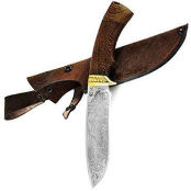Нож Скиф кован.ст.95х18 венге литье гравировка (Семин)