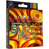Леска плетеная Scorana Super PE 8
