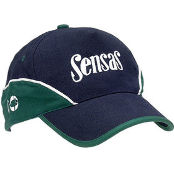 Бейсболка Sensas Logo Blue/Green
