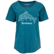 Футболка Simms Womens Floral Trout T-Shirt