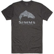 Футболка Simms Wood Trout Fill T-Shirt