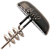 Штопор огруженый для силикона CWC Belly Screw Pike