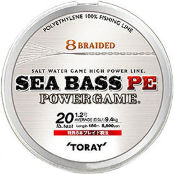 Леска плетеная Toray Sea Bass PE Power Game