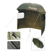 Зонт рыболовный с задней стенкой Traper