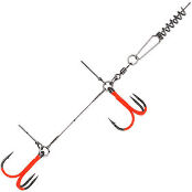 Цветной титановый стингер со спиралью JIG Spring Soft Baits