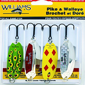 Набор блесен Williams Wabler Pike Walleye Perch Kit