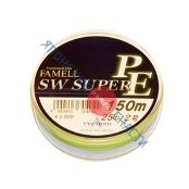 Плетеный шнур Yamatoyo Famell SW Super Pe Yellow