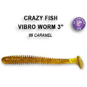 Силиконовая приманка Crazy Fish Vibro Worm