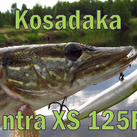 Обзор воблера Kosadaka Intra XS 125F