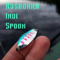 Обзор блесны Kosadaka Indi Spoon. Наказание для голавля и не только.
