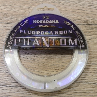 Обзор поводковой флюорокарбоновой лески Kosadaka Phantom