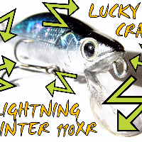 Обзор воблера Lucky Craft lightning pointer 110XR